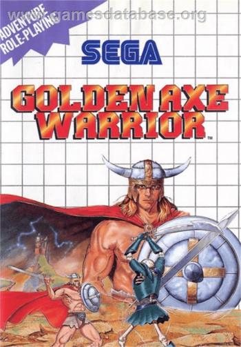 Cover Golden Axe Warrior for Master System II
